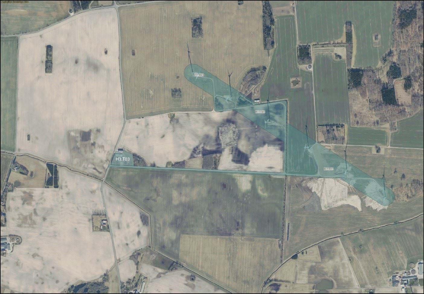 Figur 2 – Oversigt, rammeområde H3.T03 efter udvidelsen